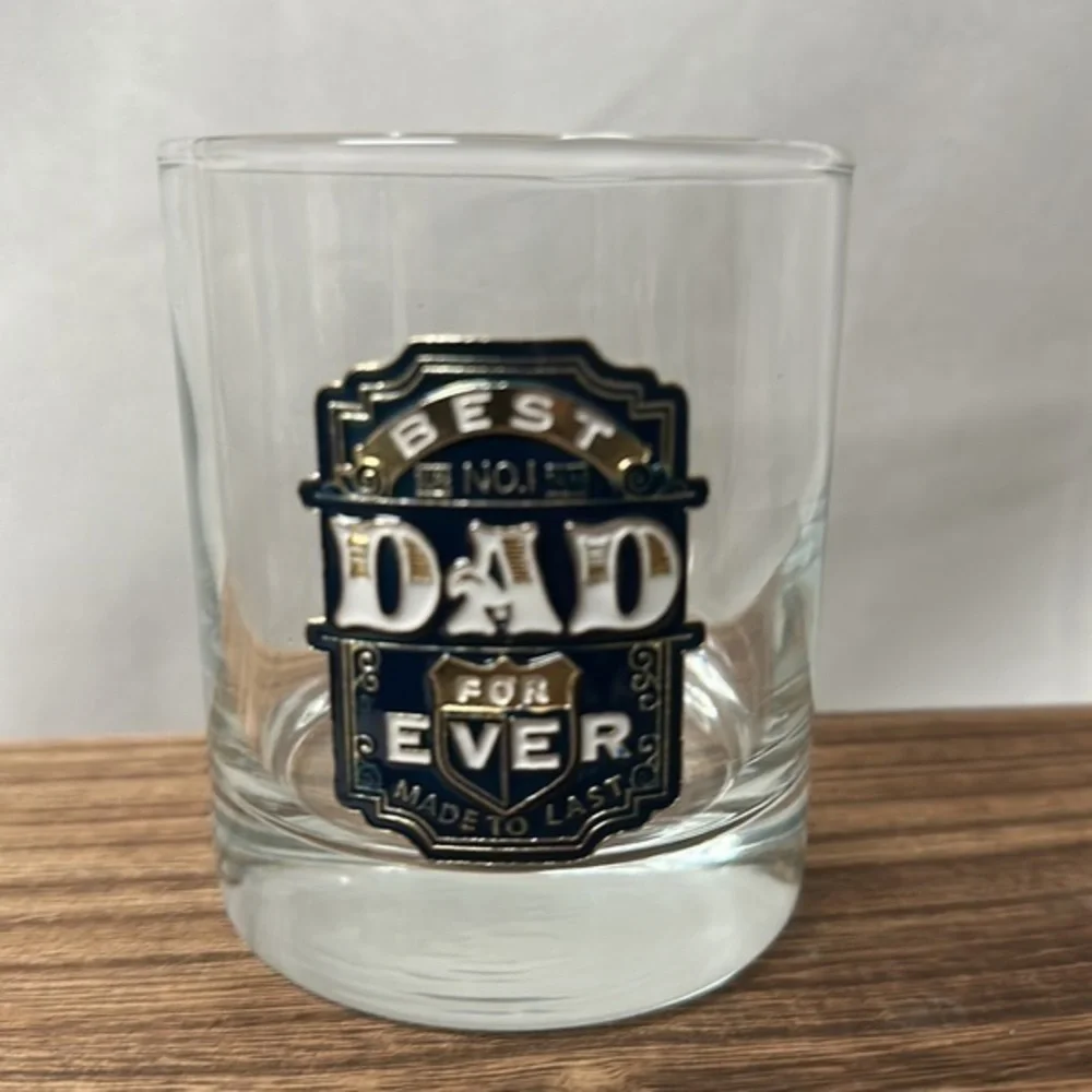 Set of (3) Father’s Day Best Dad! (2) mugs (1)‎ 11oz Best DAD ever whiskey glass